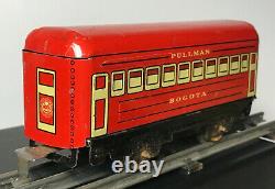 Vintage Marx Toys New York Central Train Set Engine, Tender & 7 Cars