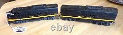 Vintage Metal Toy Train Cars Engine and Another