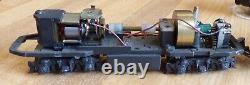 Vintage Metal Toy Train Cars Engine and Another