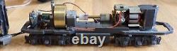 Vintage Metal Toy Train Cars Engine and Another