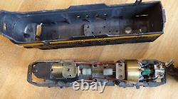 Vintage Metal Toy Train Cars Engine and Another