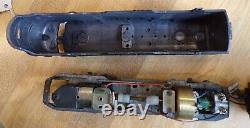 Vintage Metal Toy Train Cars Engine and Another