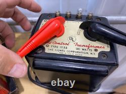 Vintage Metal Train Loco 3000, Train Cars, and Lionel Type 1033 Transformer
