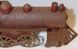 Vintage Metal Train Locomotive Engine Steam Coal Car Dayton Moving Hill Climber