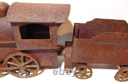 Vintage Metal Train Locomotive Engine Steam Coal Car Dayton Moving Hill Climber