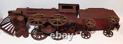 Vintage Metal Train Locomotive Engine Steam Coal Car Dayton Moving Hill Climber