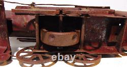 Vintage Metal Train Locomotive Engine Steam Coal Car Dayton Moving Hill Climber