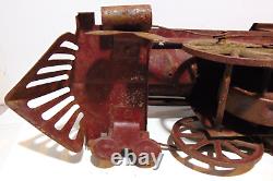 Vintage Metal Train Locomotive Engine Steam Coal Car Dayton Moving Hill Climber