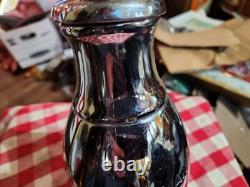 Vintage Original Antique Locomotive Pullman Train Cars Metal Bottle Ver Nice