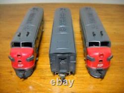 Vintage Penn Line HO Southern Pacific Passenger Train Set 8 Cars 3 Locomotives C