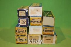 Vintage Piko Locomotive Train Car Lot With Original Boxes