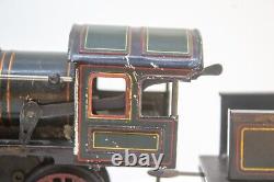 Vintage Pre-War Early Karl Bub (KBN) 0-gauge Clockwork Train Set (c. 1905-1910)