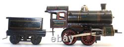 Vintage Pre-War Early Karl Bub (KBN) 0-gauge Clockwork Train Set (c. 1905-1910)