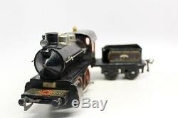 Vintage Pre-war Bing I-48 1-gauge Passenger Train Set With Red Cross Car