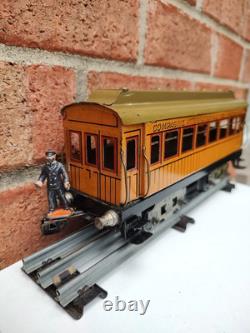 Vintage Rare 1920s FRENCH JEP Train Car 4682 O GAUGE Very Good Survivor