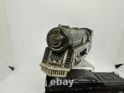 Vintage Rare Marx New York Central 897 Train Engine Locomotive With Tender Litho