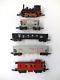 Vintage Trix N Gauge Train Lot Steam Locomotive With 3 Freight Cars & Caboose