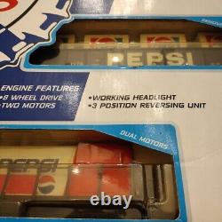 Vintage The Pepsi Generation Train Set 1993 O-27 Gauge