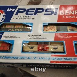 Vintage The Pepsi Generation Train Set 1993 O-27 Gauge