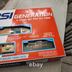 Vintage The Pepsi Generation Train Set 1993 O-27 Gauge