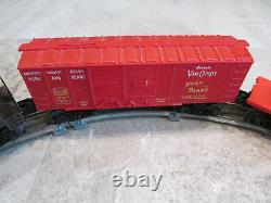 Vtg Lionel Lines 242 Train Locomotive Tender Box Car Flat Bed Caboose Set of 6