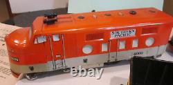 Vtg Marx Marlines Set 9500 Diesel Type Electric Train Southern Pacific Rr 5 Cars