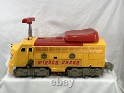 Vtg REMCO MIGHTY CASEY Ride On Train Engine Diesel Loco WITH CHARGER Untested