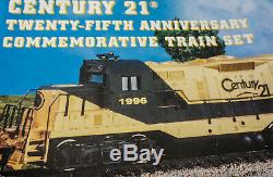 Walthers Century 21 25th Anniversary Train Set New Ho Line 7 Cars + Locomotive