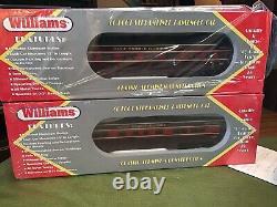 Williams Electric Train 27ALCO Double A Diesels Plus Four Matching Cars, Pics