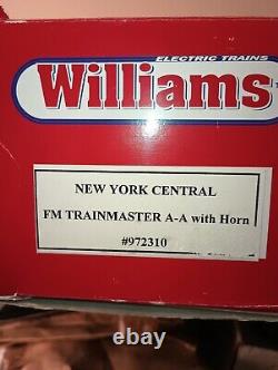 Williams FM Train master Locomotive New York Central Cab 2313