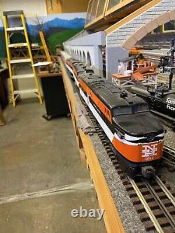 Williams New Haven Diesels with MTH Train Car Set