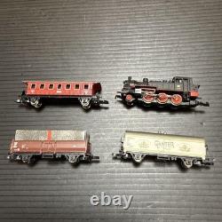 Z Gauge Model Trains Bundle Marklin Steam Locomotive & Freight Cars Various