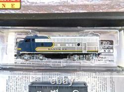 Z MicroTrains AT&SF Train Set With Blue Bonnet F7 Diesel & 5 Weathered Cars NEW