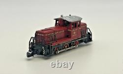 Z Scale Marklin 8864 DB 260 Locomotive and 5 Box Cars Custom Wood Case