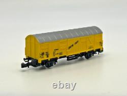 Z Scale Marklin 8864 DB 260 Locomotive and 5 Box Cars Custom Wood Case