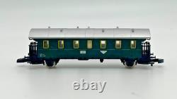 Z Scale Marklin Mini-Club 81417 Passenger Train Set With Steam Locomotive