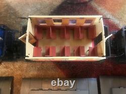 (lgb Train Set) Steam Engine With 4 Couch Cars All #2 G Scale Free Shipping